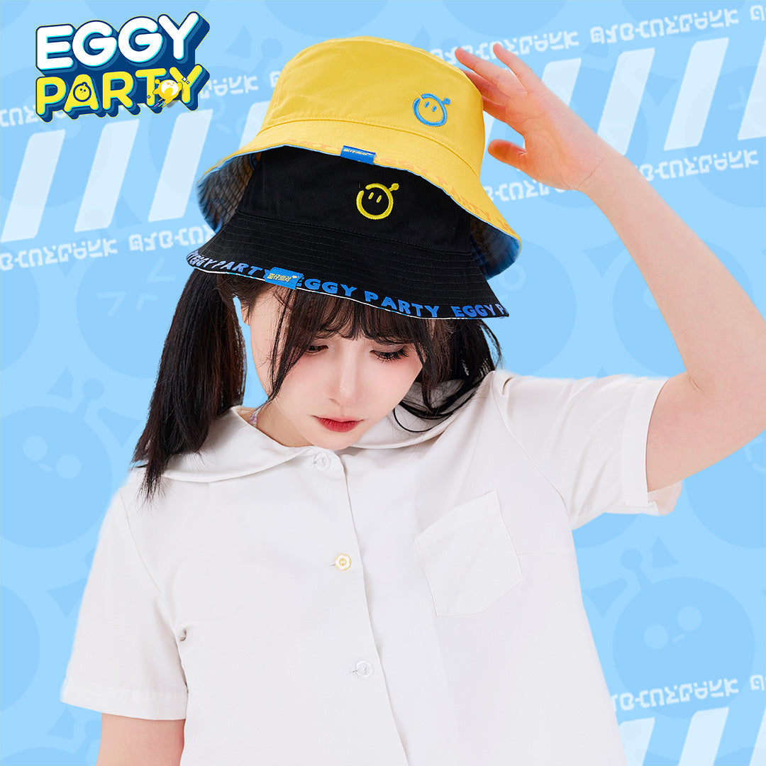 eggy party merch bucket hat