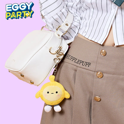 eggy party gift yellow eggy keychain