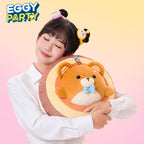 eggy party teddy pillow