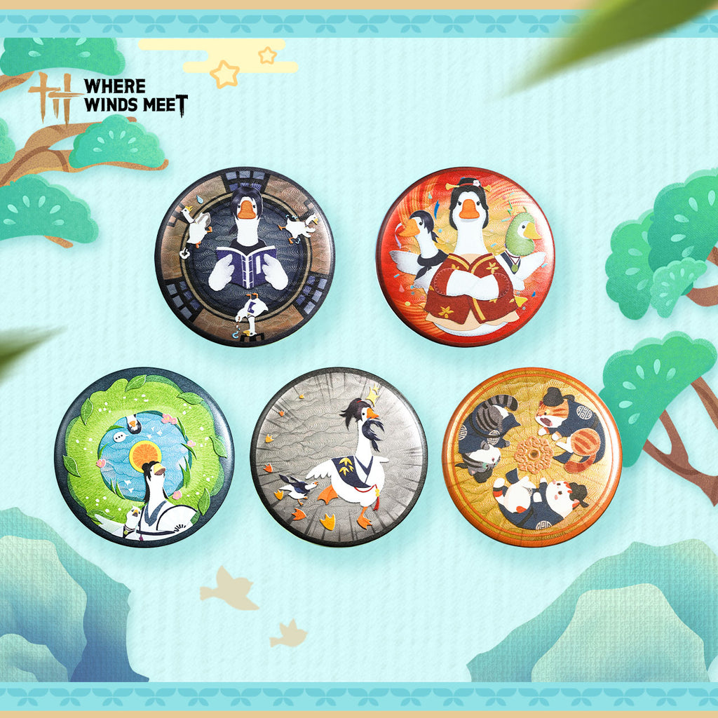 Where Winds Meet - Spring Outing Goose Badge