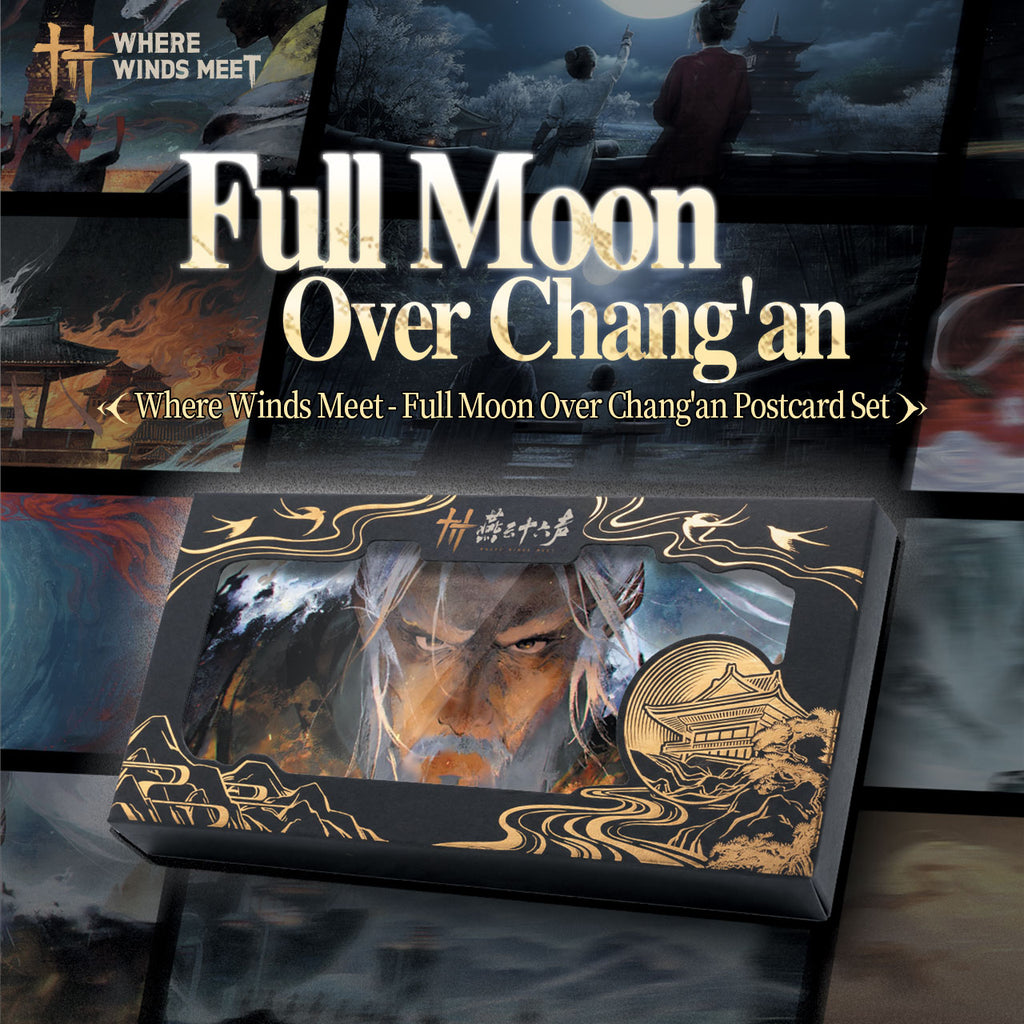 Where Winds Meet - Full Moon Over Chang'an Postcard Set