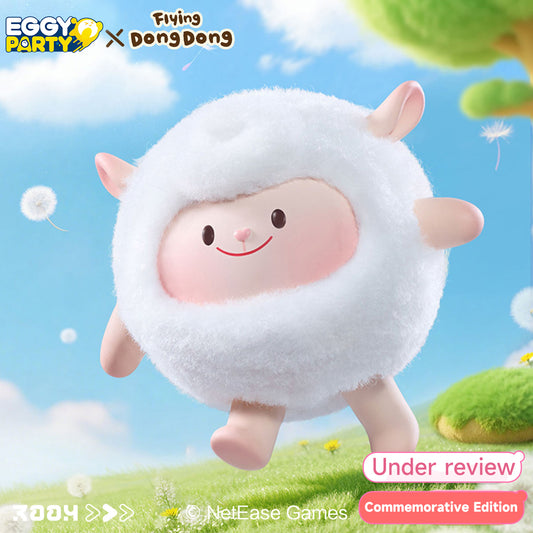 PRE-ORDER Eggy Party × Flying DongDong Plush Doll Pendant Commemorative Edition【Limited to 1,000 pieces】