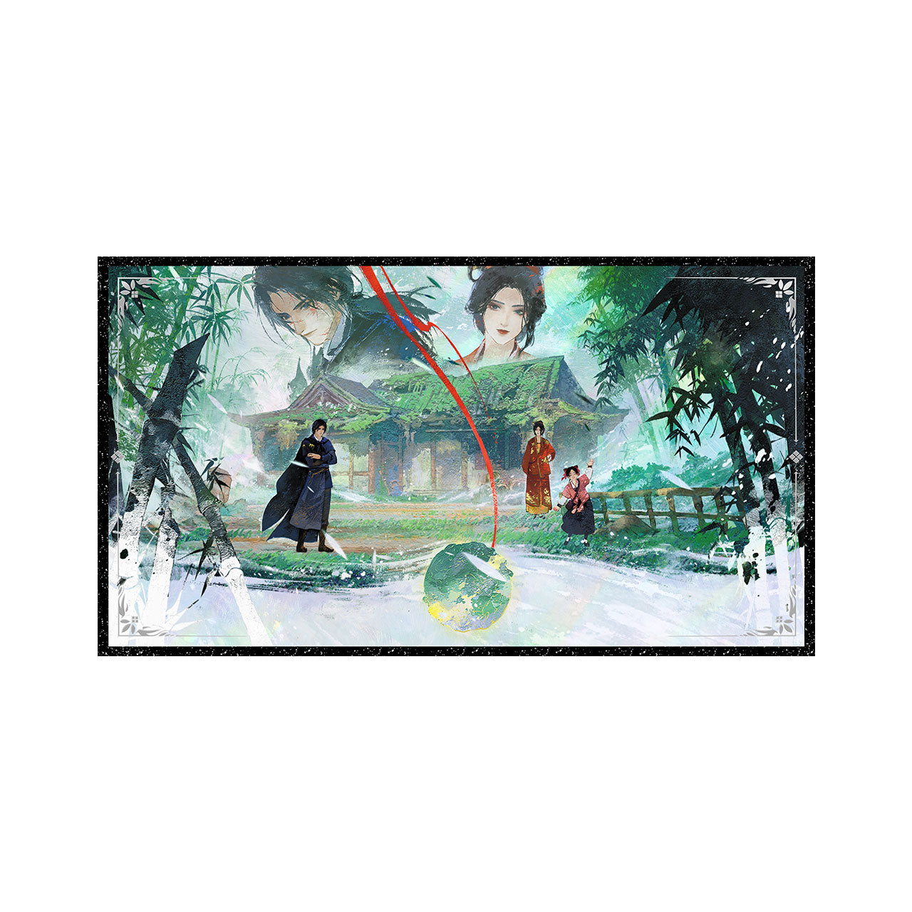 Where Winds Meet - Scroll Painting PET colored paper