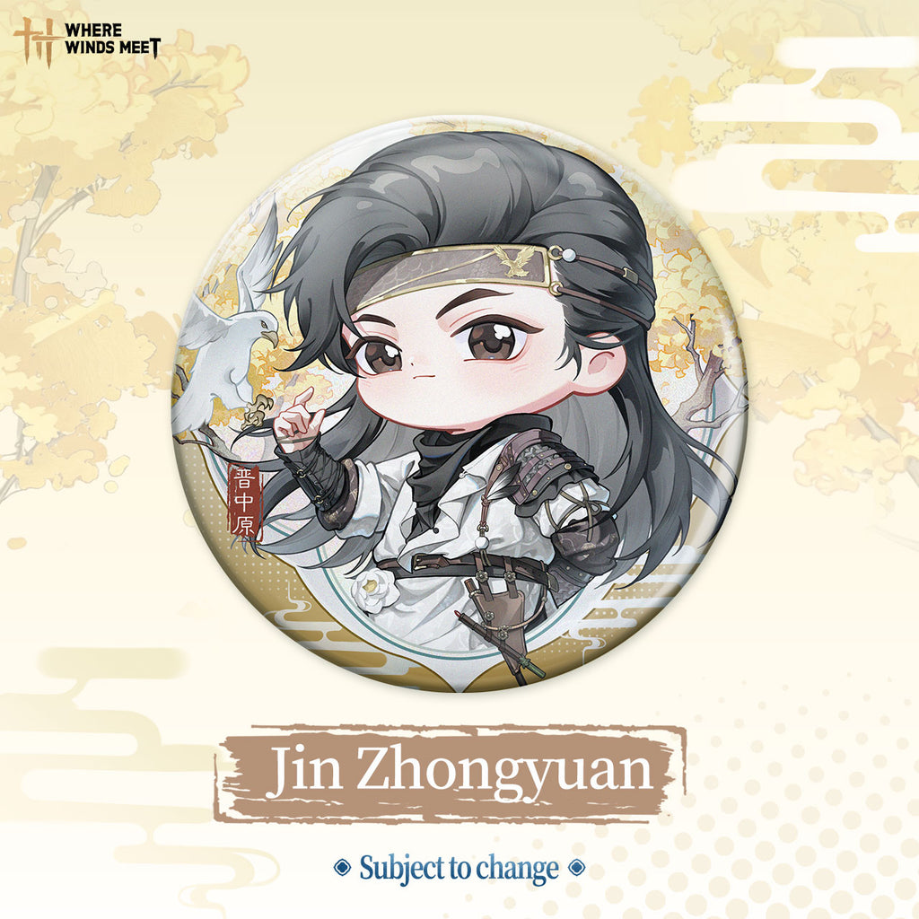 Where Winds Meet - Chibi Character Series Badges 2nd release