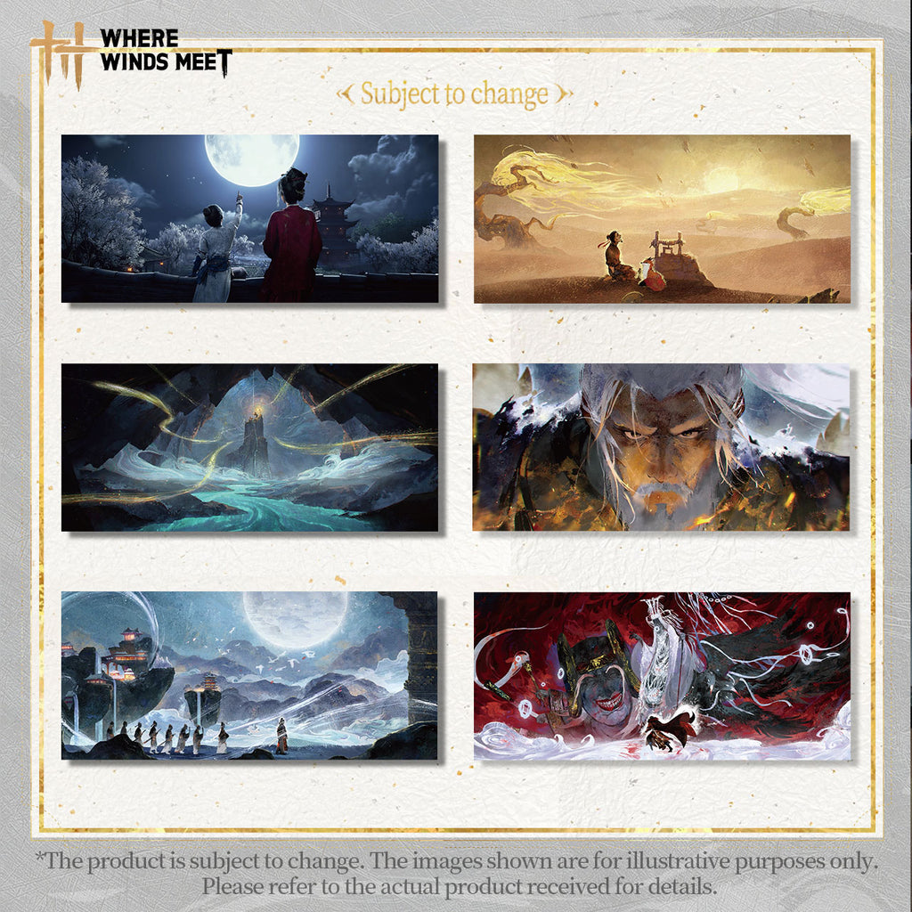 Where Winds Meet - Full Moon Over Chang'an Postcard Set