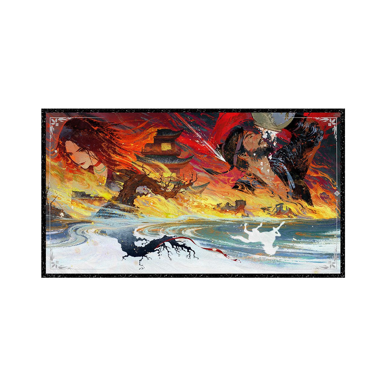 Where Winds Meet - Scroll Painting PET colored paper