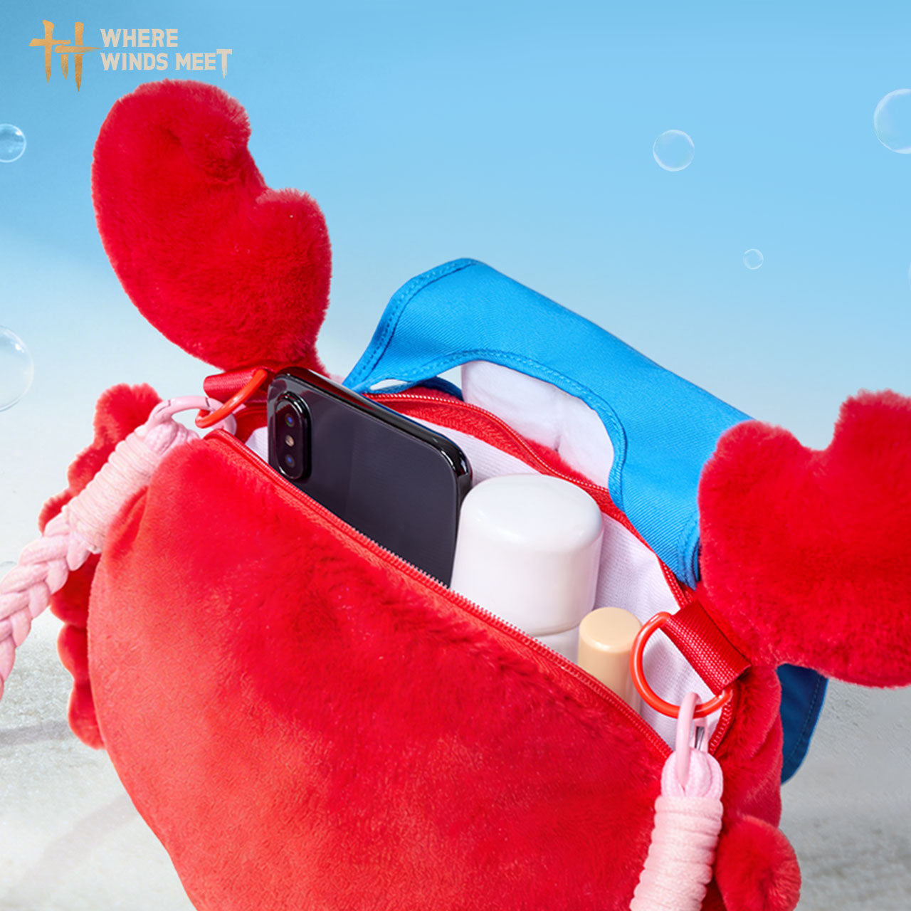 Where Winds Meet - Crab Plush Bag