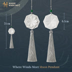 where winds meet paper moon pendant size