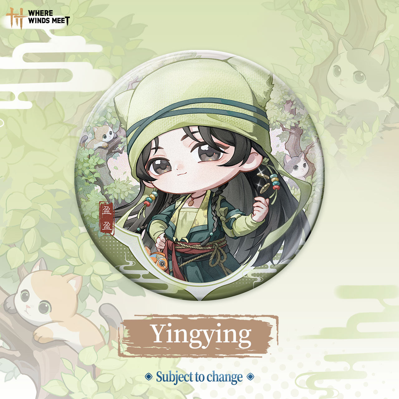 Where Winds Meet - Chibi Character Series Badges 2nd release