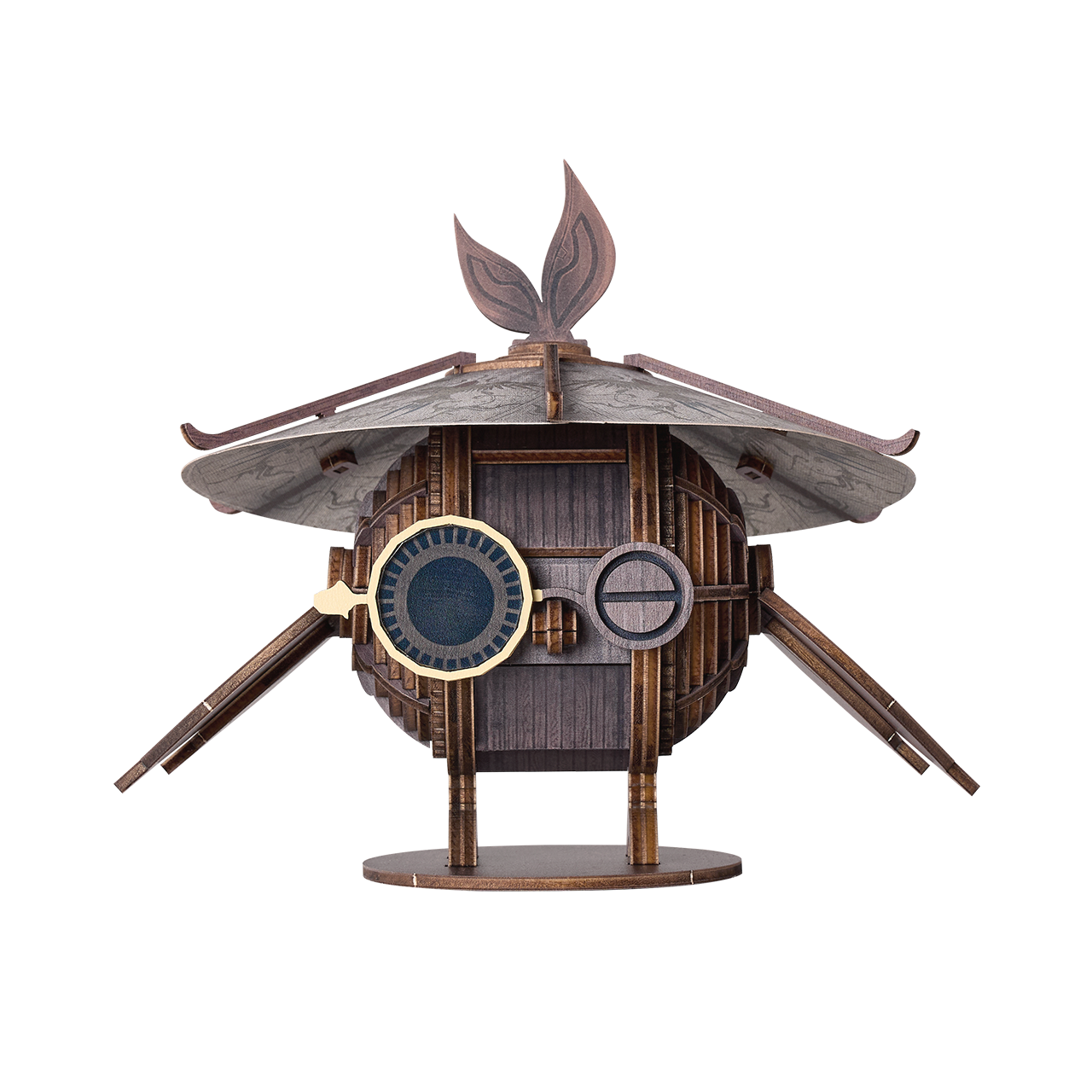 Where Winds Meet - Chirping Wooden Assembly Figurine