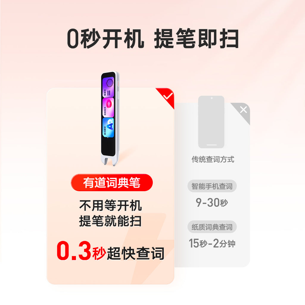 【送料無料】NetEase Youdao 辞書ペン A7 Pro（中国語インターフェース）