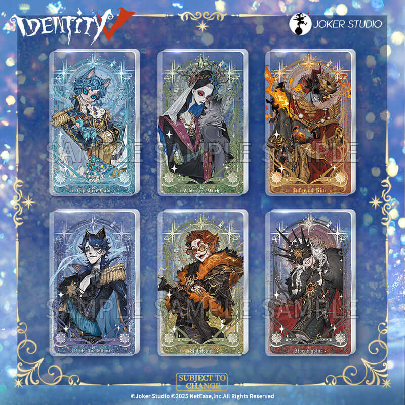 identity v from the cosmos merch acrylic ornament