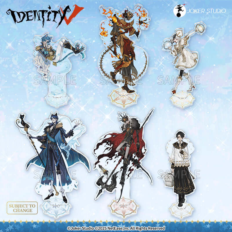 idv acrylic stands merch