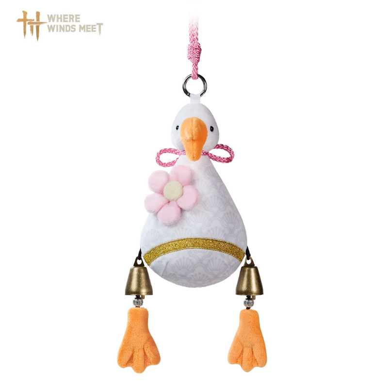 Where Winds Meet - Paddling Goose Bag Charm