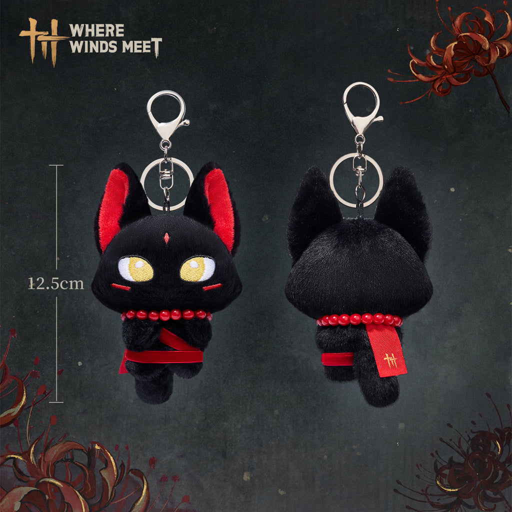 Where Winds Meet - Plush Pendant Midnight Cat