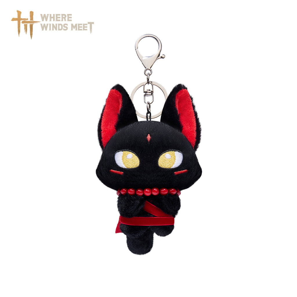 Where Winds Meet - Plush Pendant Midnight Cat