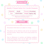 Identity V - Dessert Theme Series Vol. 2 Acrylic Ornament