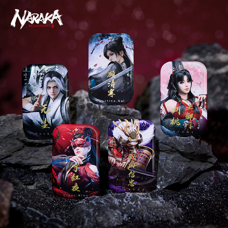 Naraka Bladepoint Merch Character Badges