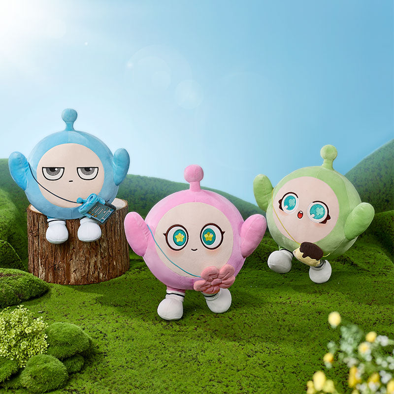 eggy party plush toy minty rosie bulu