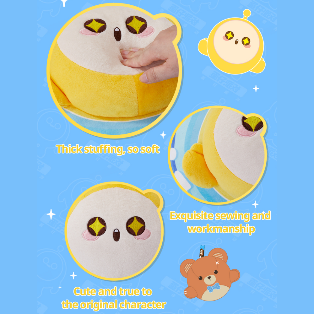 Eggy Party - 3D Pillow