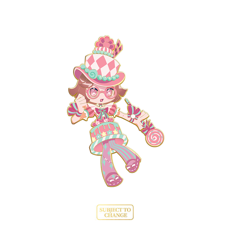 Identity V Dessert Series Metal Badge The minds eye