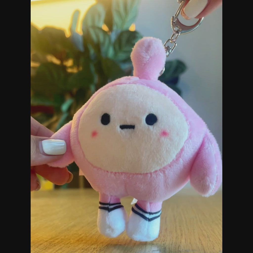 エギーパーティー - ぬいぐるみキーチェーン