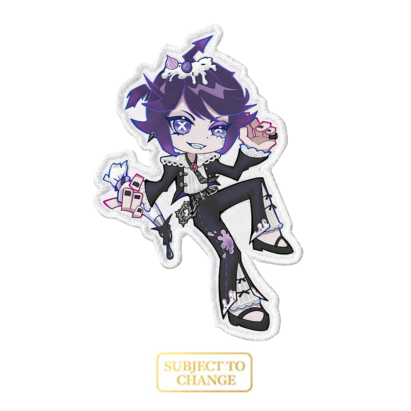 identity v prisoner luca embroidered patches
