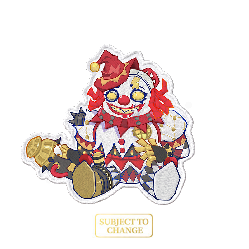 identity v smiley embroidered patches