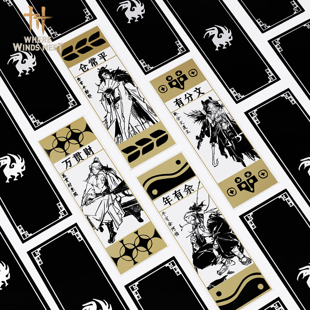 where winds meet madiao cards golden cards
