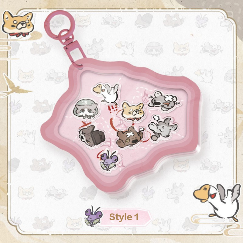 Where Winds Meet - Cute Creatures Chronicles Acrylic Shaker Pendant
