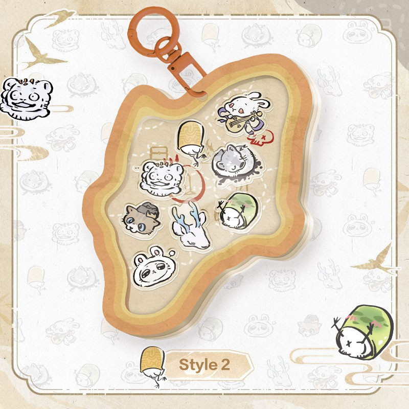 Where Winds Meet - Cute Creatures Chronicles Acrylic Shaker Pendant