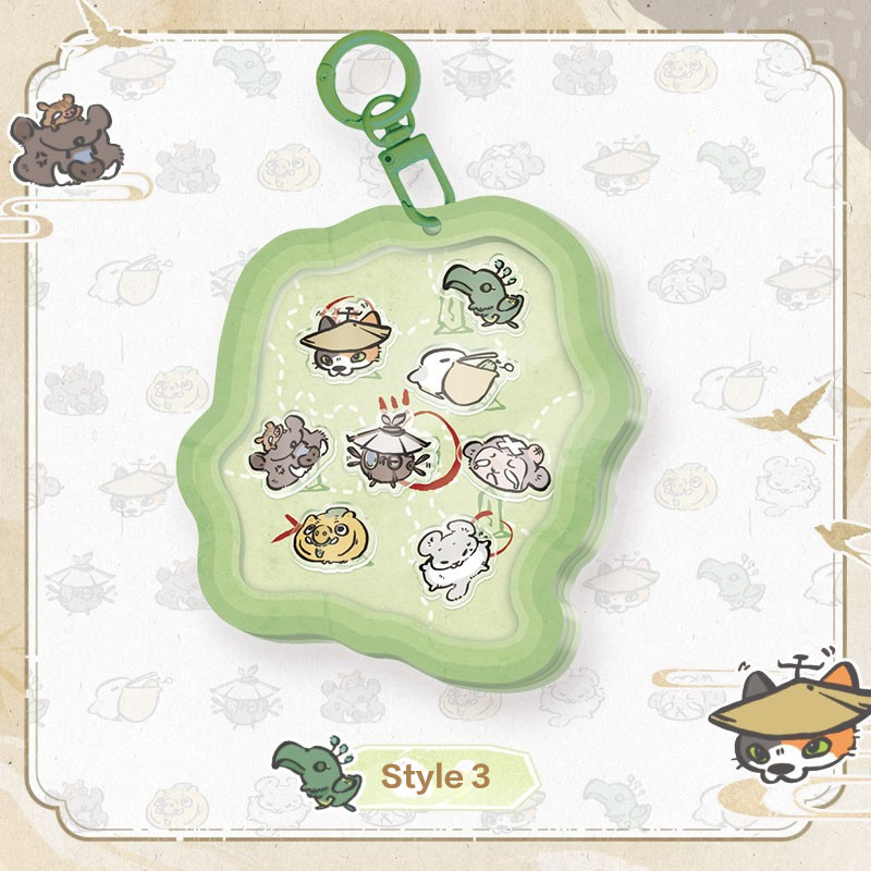 Where Winds Meet - Cute Creatures Chronicles Acrylic Shaker Pendant