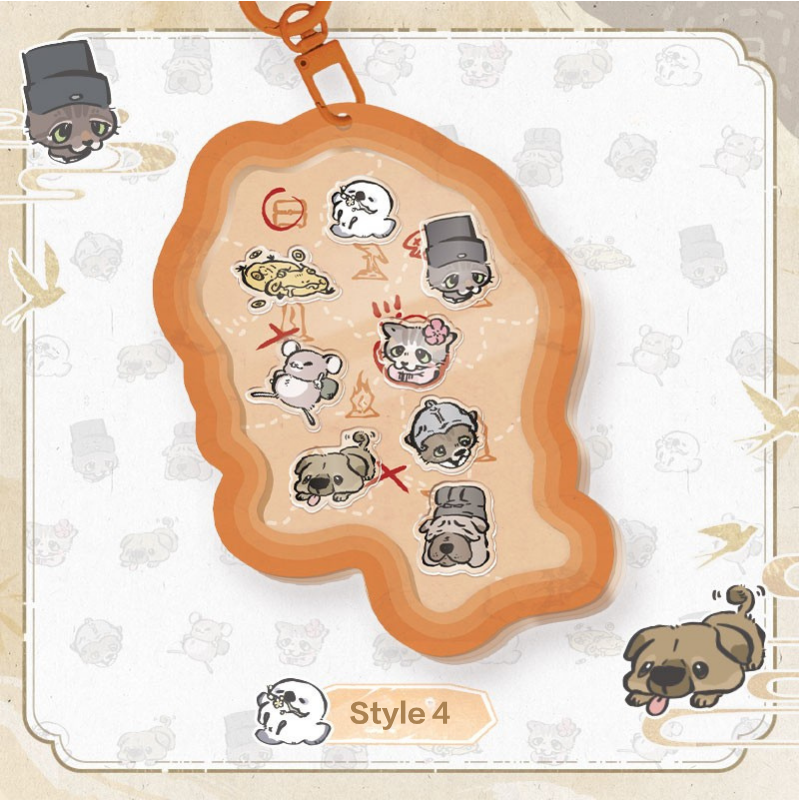 Where Winds Meet - Cute Creatures Chronicles Acrylic Shaker Pendant