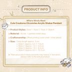 Where Winds Meet - Cute Creatures Chronicles Acrylic Shaker Pendant