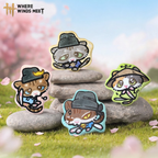 Where Winds Meet - Cat Plush Fridge Magnet/Pendant