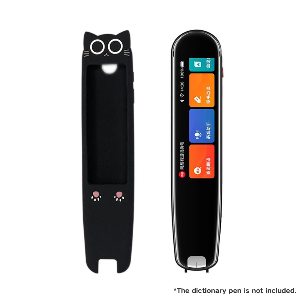 Youdao Pen 3 Protective Silicone Black Cat Case