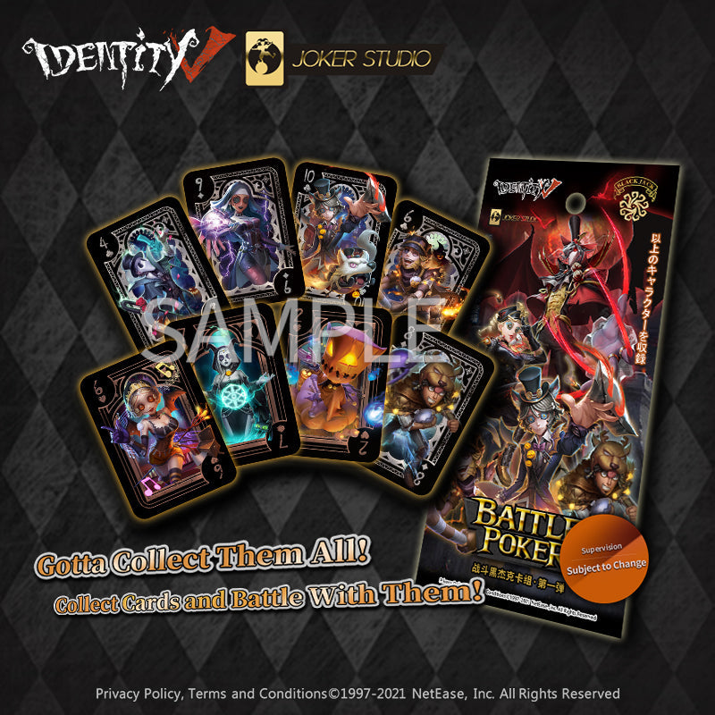 Identity V - Blackjack Battle Card Deck Vol. 2 Midnight Party Series