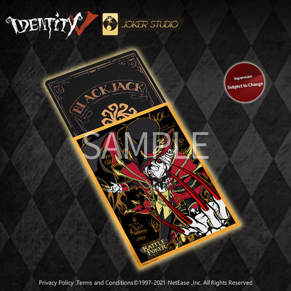 Identity V - Special Edition Card Sleeves for Blackjack Battle Poker (Midnight Party Series)