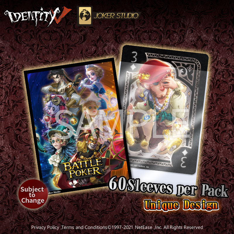 Identity V - Blackjack Battle Series Card Sleeves