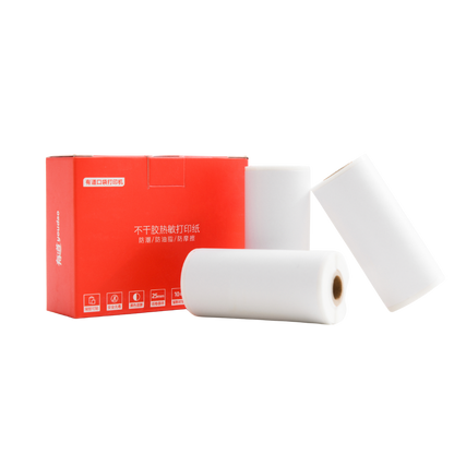 Youdao Pocket Printer White Thermal Paper 1 box 3 rolls