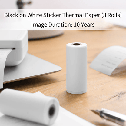 Youdao Pocket Printer  Sticker Thermal Paper 1 box 3 rolls